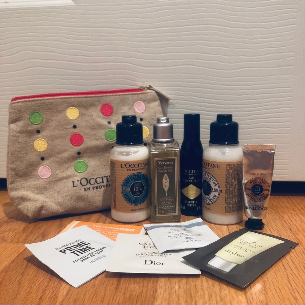 NWOT L’Occitane Travel Size kit  + MORE